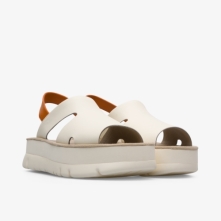 Camper Cream Sandals Womens - Oruga Online Ireland | UBALD5497